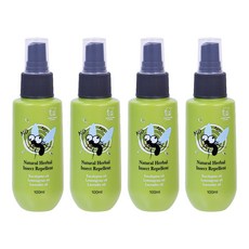 KU.KU Duckbill 酷咕鴨 尤加利萃取精油防蚊噴霧 100ml, 不含敵避, 遠離小黑蚊/病媒蚊, 4瓶