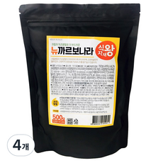 Sikjajaewang 義大利麵醬 新卡波納拉, 500g, 4個