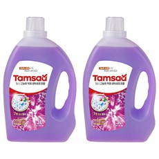 Tamsaa 高濃縮洗衣精, 3L, 7種酵素, 2瓶