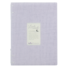 KOKUYO 國譽 Little Woods 2x2收納活頁夾 A5, 紫色, 1本