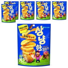 오리온 상냥한 감자칩, 60g, 6개