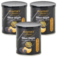 HUNTER'S gourmet 黑松露洋芋片, 40g, 3罐
