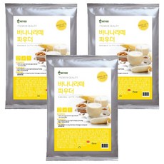 WITHGO 香蕉拿鐵粉, 1kg, 1包, 3包