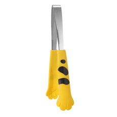 PUKO 貓爪造型廚房夾 小 黃色, 1個