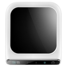 ANTIAN 暖小白 BW-1901 智能恆溫杯墊 55°C恆溫加熱 自動斷電保護 PI加熱, 黑色, 1個