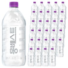 몽베스트 위드어스 무라벨 먹는샘물, 1L, 72개