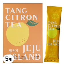 제주담움 댕유자 스틱, 25g, 10개입, 5개