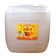오뚜기 2배 사과 식초, 1개, 18L