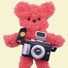 ARTNISM 毛根娃娃裝飾道具相機, 1個, 混合顏色