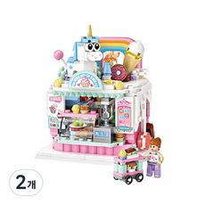 LoZ 遊樂園系列迷你10座遊樂園小吃場, 2個