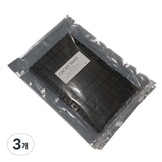 카카오퓨어 에콰도르 리얼 카카오매스 ccn51, 500g, 3개