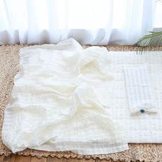 hwamo baby 可拆式午睡被組, 自然白