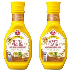 오뚜기 홀그레인머스타드, 280g, 2개
