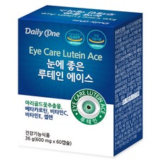 Daily One Ace葉黃素膠囊, 60顆, 1盒