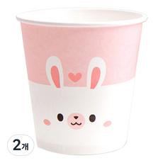 Joyful Animal 兔子紙杯 190ml, 100入, 2個
