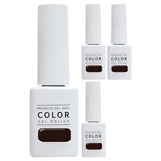 더젤 프리미엄 젤네일, 088호 딥초코, 10g, 4개