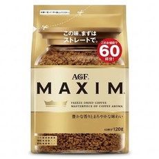 AGF MAXIM 咖啡豆, 1包, 120g, 1入