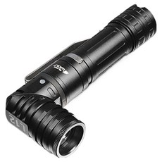 BLACK WOLF L型 ㄱ型 旋轉 多用途 萬能手電筒 L12, 單一顏色, 1個