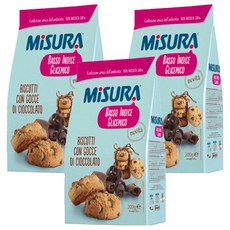 MiSURA 巧克力豆餅乾, 200g, 3盒