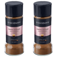 DAVIDOFF Crema濃郁阿拉比卡即溶咖啡粉, 1入, 2個