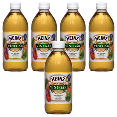 HEINZ 亨氏 蘋果醋, 473ml, 5瓶