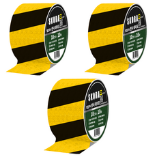 高亮度反光膠帶, 3個, 黃色+黑色