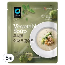 清淨園 蔬菜奶油米濃湯粉包, 60g, 5包