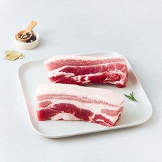 미국산 삼겹살 수육보쌈용 (냉장), 1개, 600g