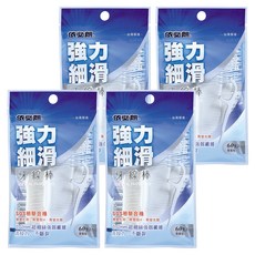 依必朗 強力細滑牙線棒, 60支, 4包