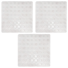 FANCY LIFE 防撞消音止滑貼 64顆, 透明色, 3片