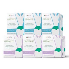 ORGANYC 歐然尼 Kolman 中大型衛生棉 蝶翼型 30片 + 中小型衛生棉 蝶翼型 30片, 1套, 單一商品, 單一尺寸