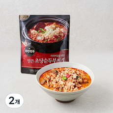 자연별곡 얼큰 초당순두부 찌개, 1kg, 2개