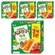 해태제과 후렌치파이 사과, 384g, 4개