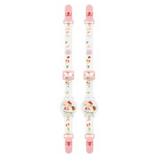 Skater 防掉夾扣, Hello Kitty, 2個