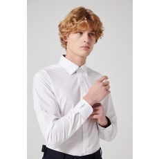 S.T. Dupont 男款舒適基本長袖襯衫