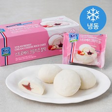 끼리 스트로베리 크림치즈 찰떡 (냉동), 60g, 6개입, 1개