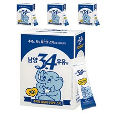 남양34 우유맛 스틱 분말, 17.2g, 30개입, 4개