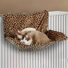 Dr.Mini 고양이 발코니 프레임 해먹 침대, 랜덤 발송, 1개