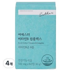 에스더포뮬러 여에스더 비타민B 컴플렉스 30g, 4개, 60정 4개, 60정