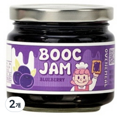 부크잼 블루베리, 200g, 2개