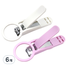 Dderuwa 放大鏡指甲剪, 隨機出貨, 6個