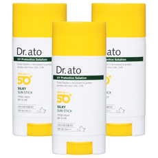 Dr.ato 孩童絲滑防曬棒 SPF50+ PA++++, 3條, 15g