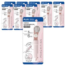 플러스 펜티입 수정테이프 WH-1905, 9개, 핑크