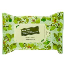 더페이스샵 허브데이 클렌징 티슈, 20매입, 1개