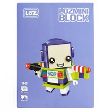 LoZ 積木玩具 3歲以上 1443, 巴斯光年, 1個