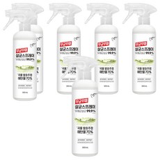무균무때 살균 스프레이, 500ml, 6개