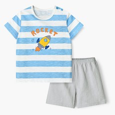 unifriend 兒童款火箭5分內衣上下套裝