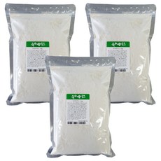 쿡앤베이크 보리떡믹스, 1kg, 3개