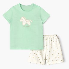 unifriend 兒童Starpony五分袖居家服上下裝套組