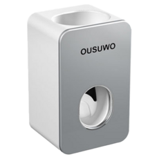 OUSUWO 歐舒沃 無痕自動擠牙膏器, 時尚灰, 1個